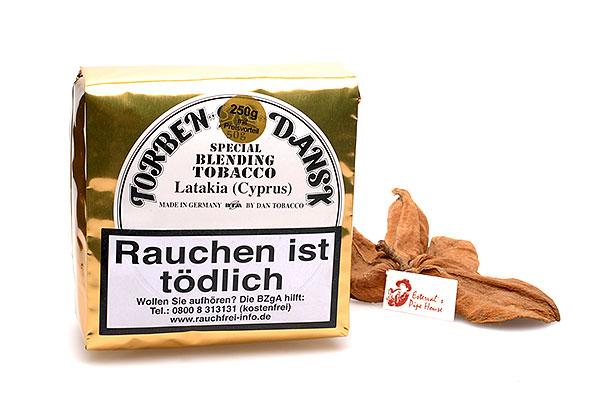Torben Dansk Latakia - Cypern Pipe tobacco 250g Economy Pack Torben Dansk Latakia - Cypern Pipe tobacco 250g Economy Pack